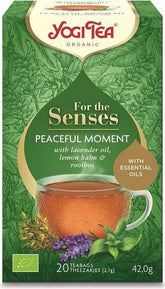 Uklidňující čaj pro smysly BIO (20 x 21 g) 42 g - YOGI TEA